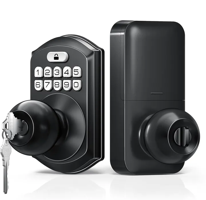 Sonicgrace KS03 Electric Knob Lock With Keypad And Key