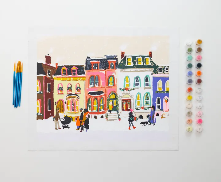 Paint Anywhere Nysha Lilly Paint By Numbers Deluxe