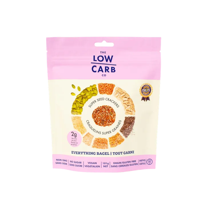 The Low Carb Co Super Seed Cracker Snacks
