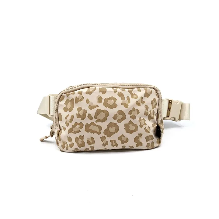 Hatzzi Women’s Leopard Print Fanny Pack