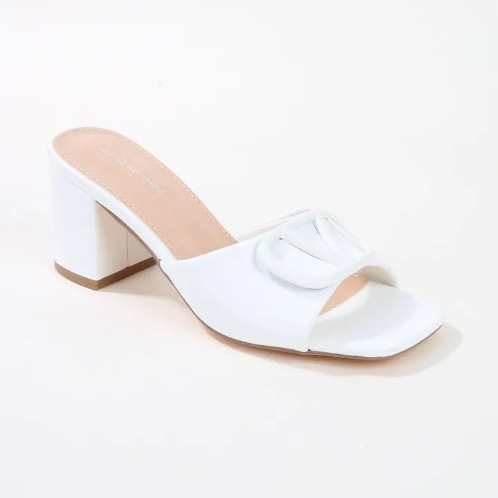 Berness Bobbi Embellished Block Heel Mules