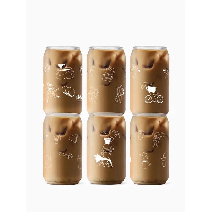 TOSSWARE Coffee & Croissants - POP 12oz Can