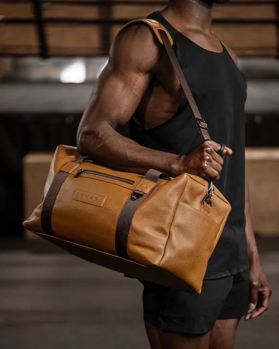 King Kong Apparel Heritage Leather Duffel