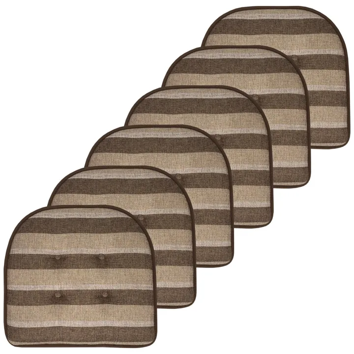 Sweet Home Collections Bradford U-Shape Chair Cushion Set
