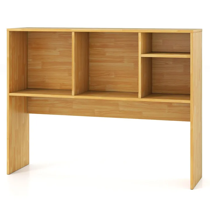 Directdeals Computer Desktop Bookcase With 4 Cubbies and Open Back Compartment