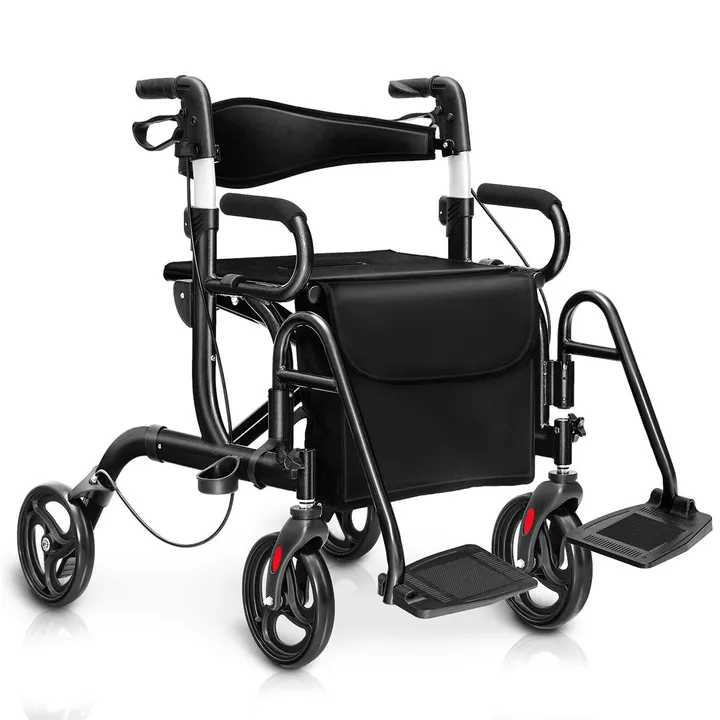 Gamba Beauty Folding Rollator Walker