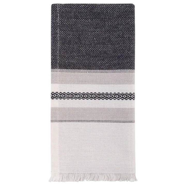 Karma Charcoal Lisbon Dinner Napkins