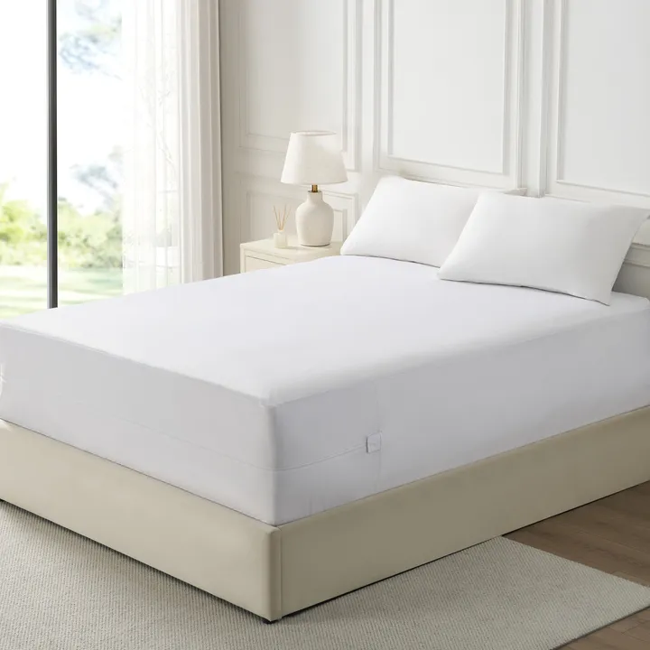 Sweet Home Collections 100% Waterproof Bed Bug Proof Mattress Encasement Protector