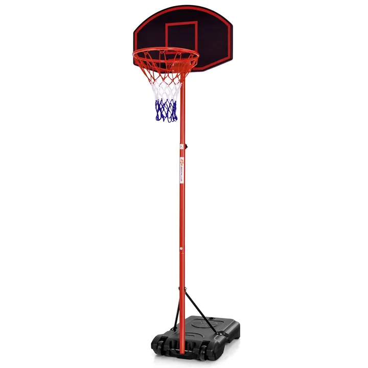 RS Sports & Fitness Adjustable Basketball Hoop System Stand Portable