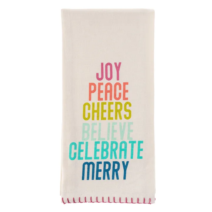 Karma Holiday Tea Towel