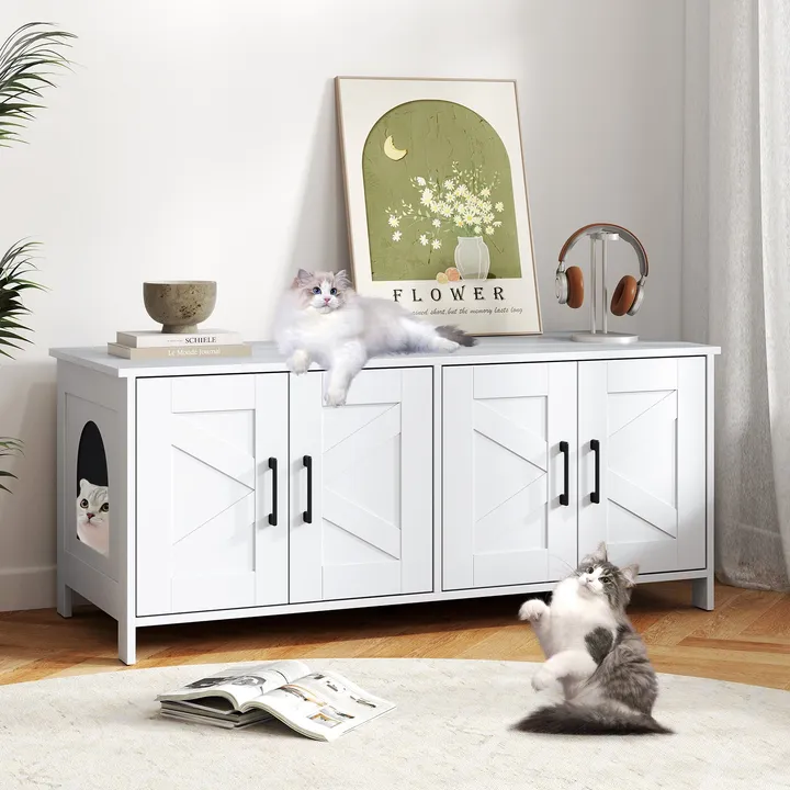 Gbruno Store Cat Litter Box Enclosure