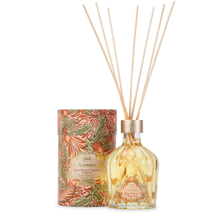 Sabon Ginger Orange & Fizzy Lime Aroma Reed Diffuser