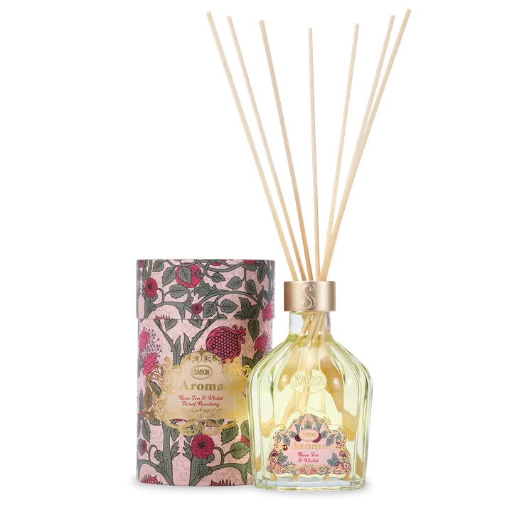 Sabon Aroma Reed Diffuser Rose Tea & Violet