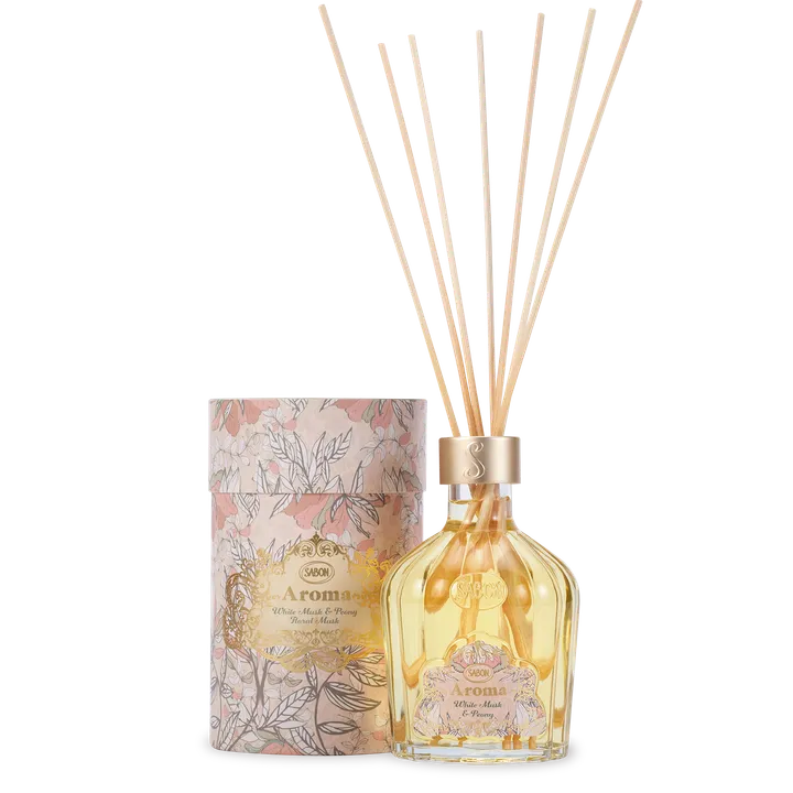 Sabon Aroma Reed Diffuser White Musk & Peony