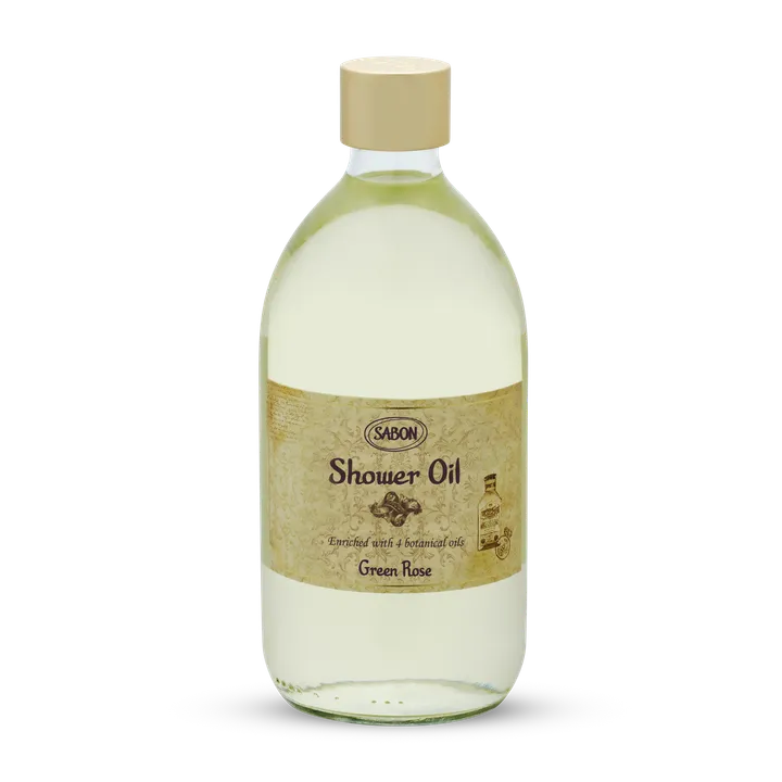 Sabon Green Rose Shower Oil for Nourished Skin