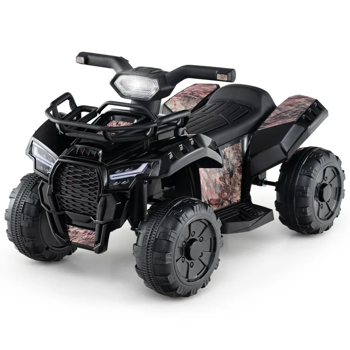 Gbruno Store 6V Kids ATV Quad Electric Ride On Car With LED Light And MP3