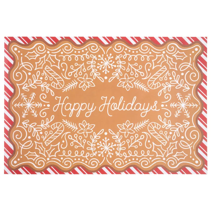 Karma Gingerbread Paper Placemat Booklet