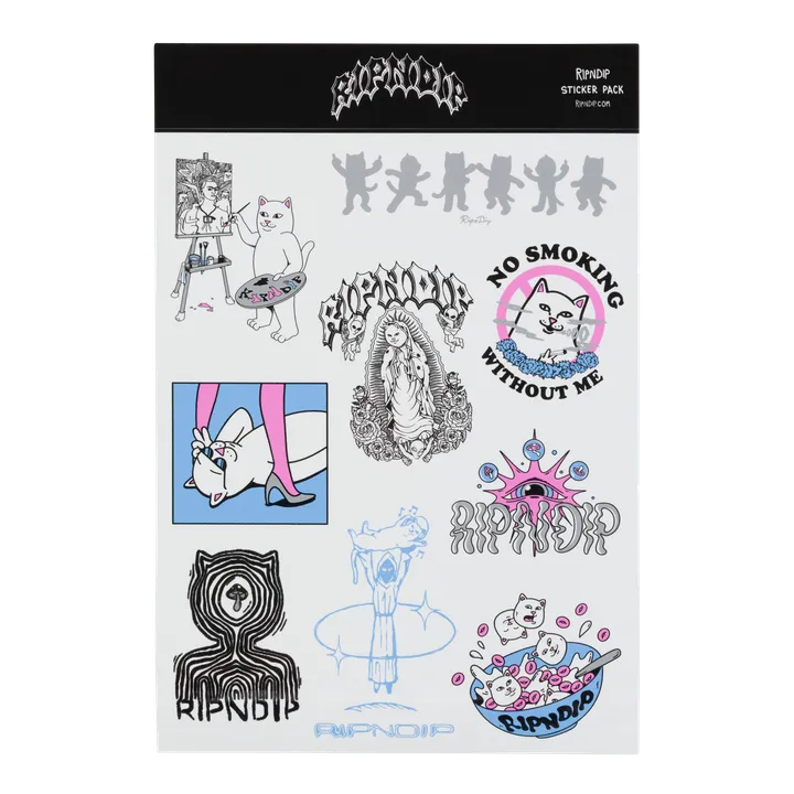 RIPNDIP Ace Sticker Sheet