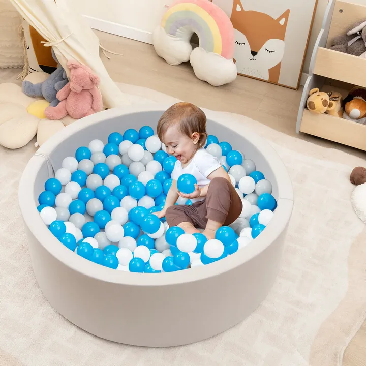 Gbruno Store Kiddie Baby Playpen With 200 Ocean Balls And Storage Bag