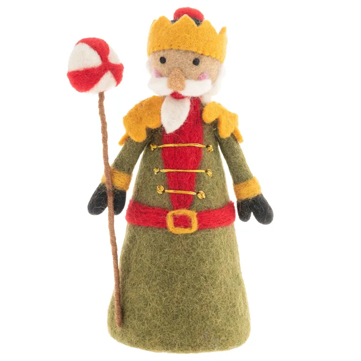 Karma Charming Wool Candy Tree Topper for Festive Decor