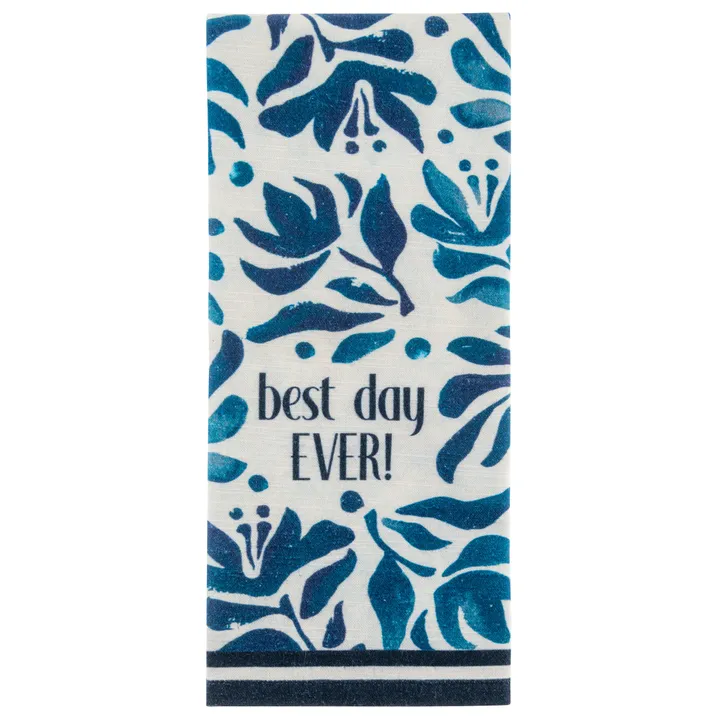 Karma Abstract Tea Towel 