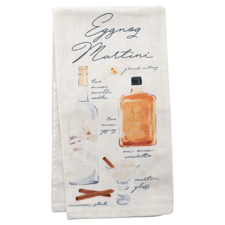 Karma Holiday Spirits Tea Towel