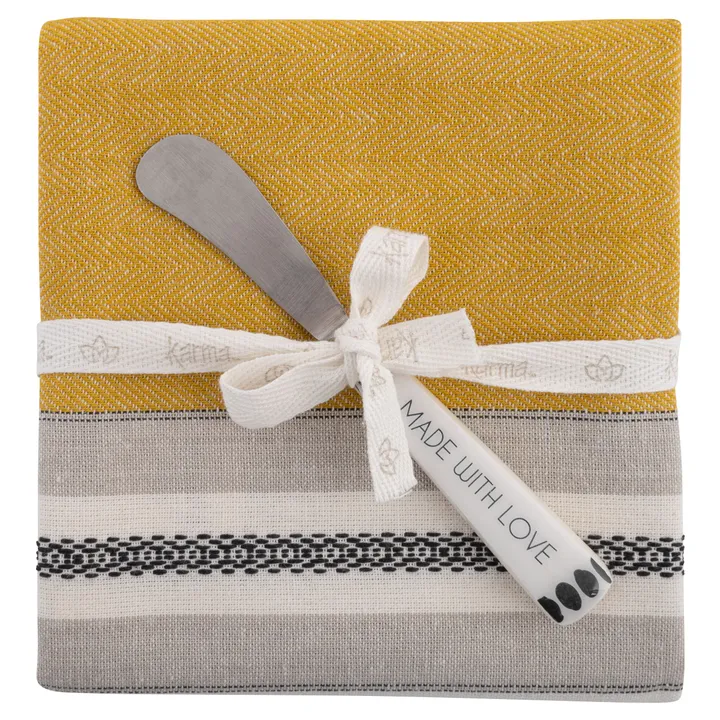 Karma Lisbon Tea Towel With Spreader