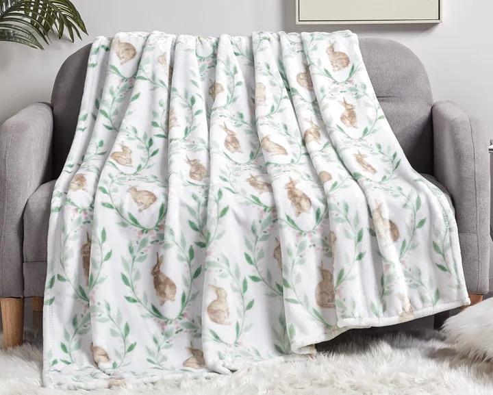 Decor & More LLC Faith, Hope, Love Home Decor Jas Throw Blanket
