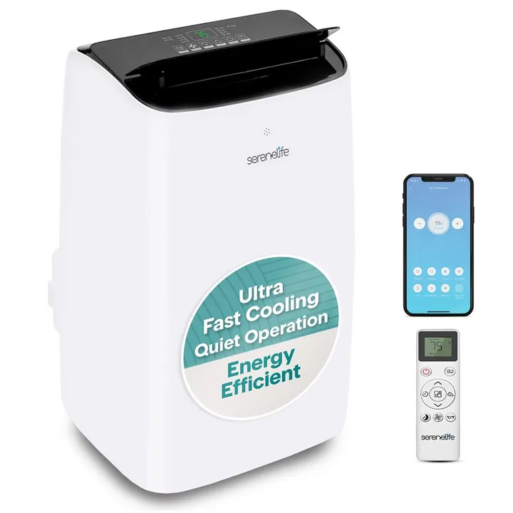 SereneLife 10300 BTU Portable Inverter Air Conditioner