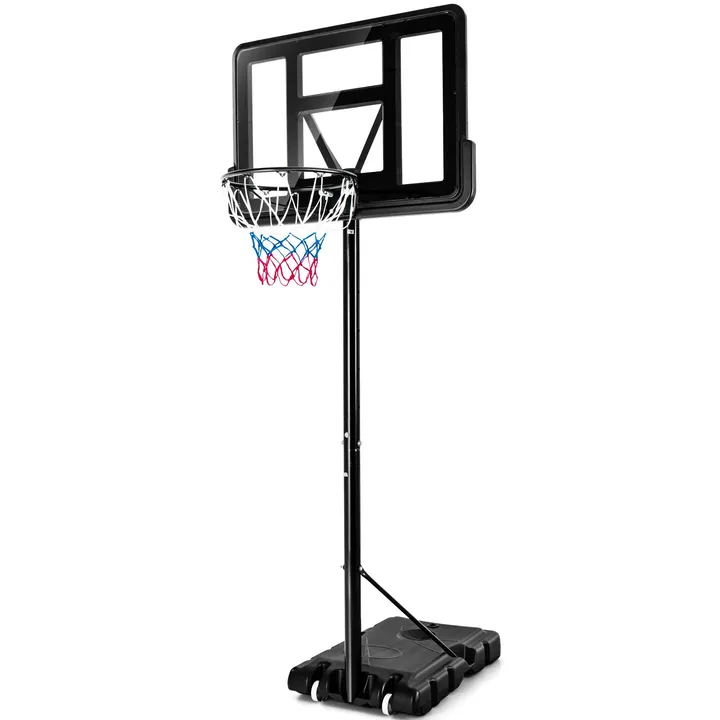 RS Sports & Fitness Adjustable Portable Basketball Hoop with Shatterproof Backboard