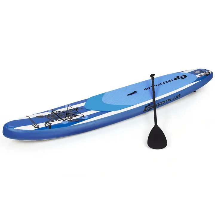 RS Sports & Fitness Inflatable Adjustable Paddle Board with Carry Bag