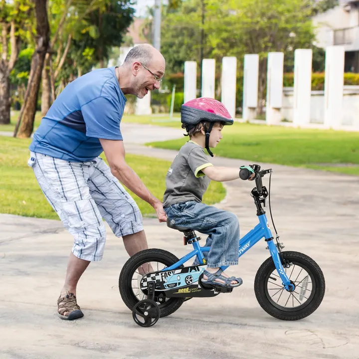 Gbruno Store Kids Bike With Removable Training Wheels