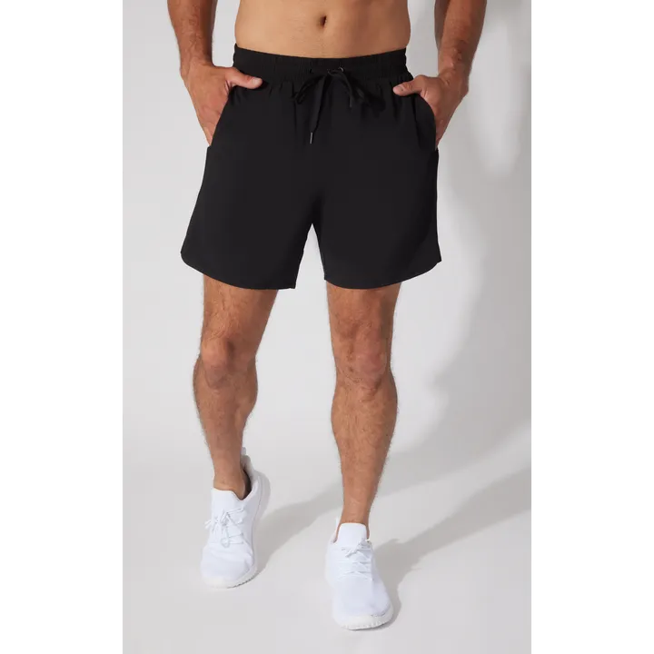 90 Degree by Reflex Mens Woven Run The City 7" Short