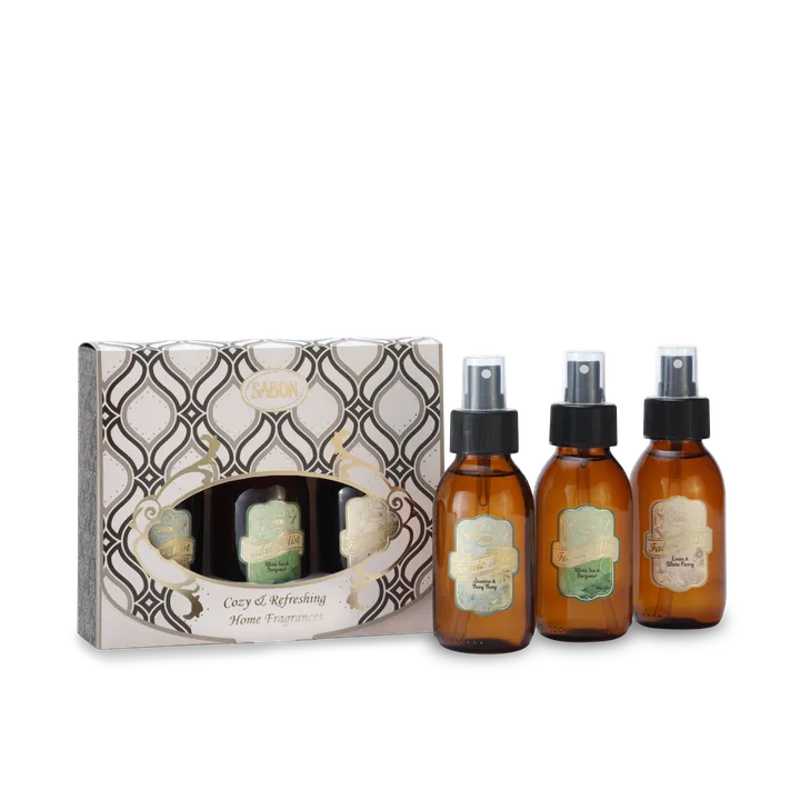 Sabon Cozy Refreshing Home Fragrances Gift Set