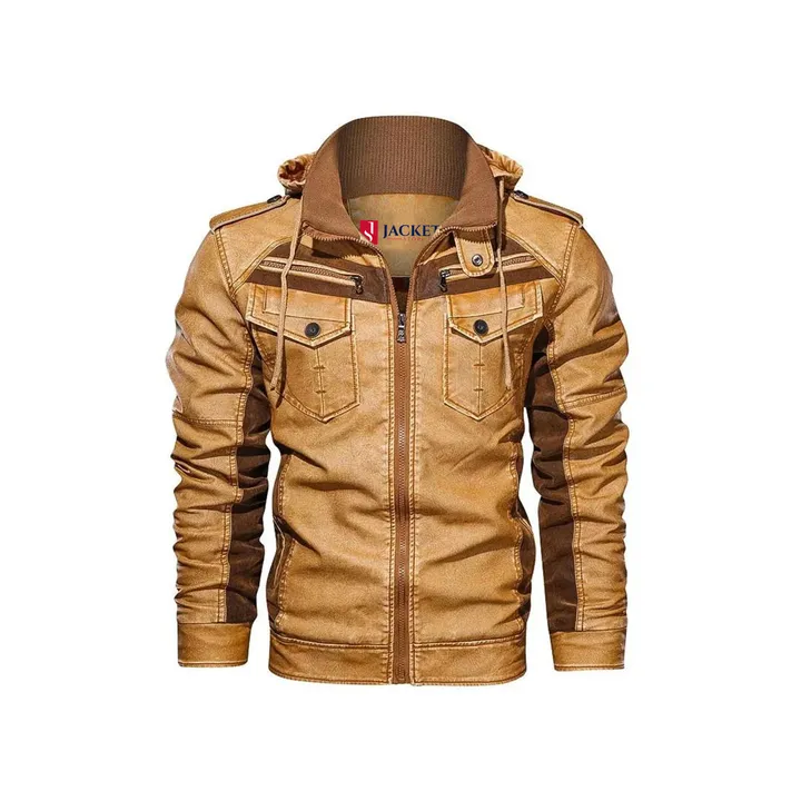 Jacket Store USA Titan Cowboy Leather Jacket For Men