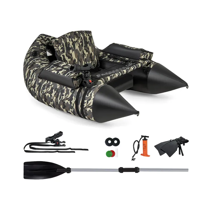 RS Sports & Fitness 350 LBS Inflatable Fishing Float Tube