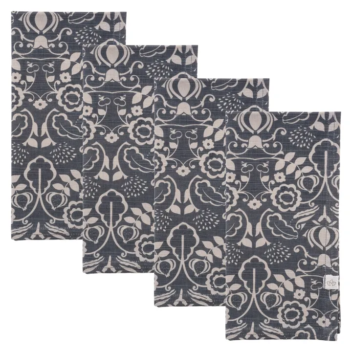 Karma Floral Cotton Dinner Napkin Set