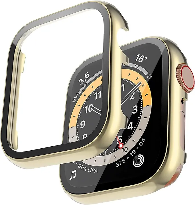 Worryfree Gadget Matte Bumper Case With Screen Protector For Apple Watch
