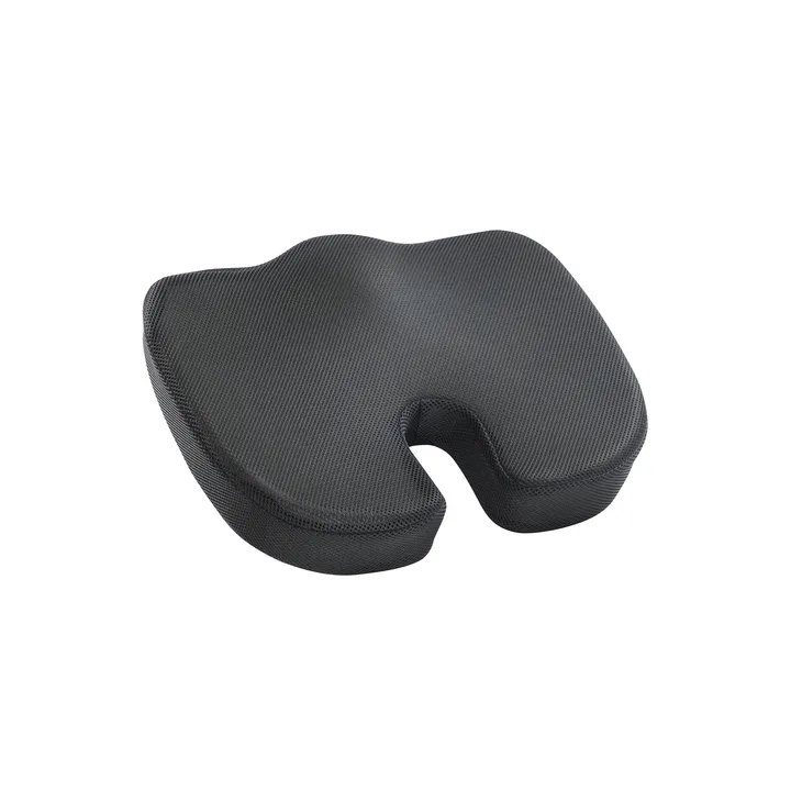 Sweet Home Collections Premium Memory Foam Comfort Chair Cushion for Tailbone Relief