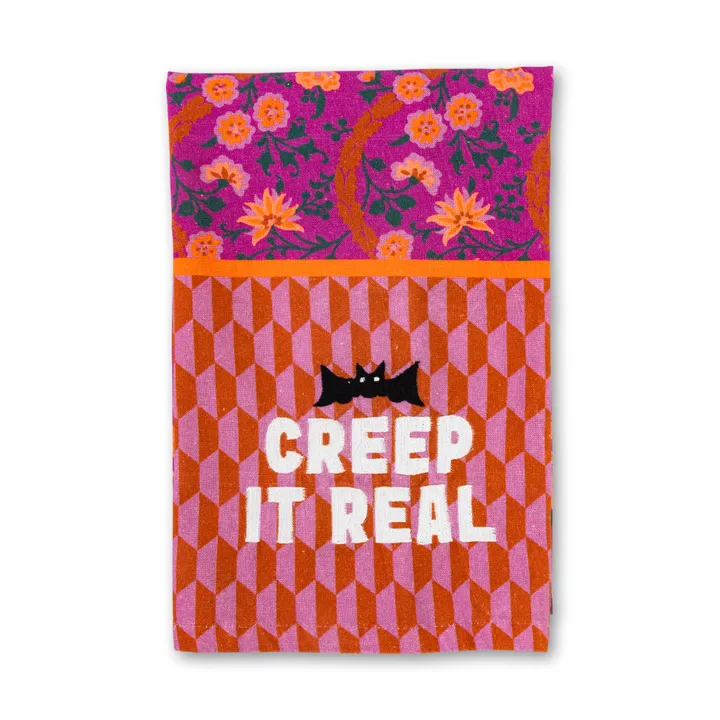 Furbish Creep It Real Dish Towel