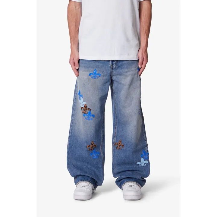 MNML Baggy Fleur Denim