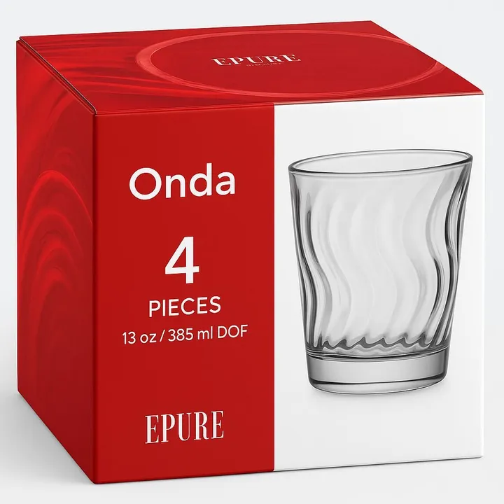 Krediz EPURE Onda DOF Tumbler - Set of 4