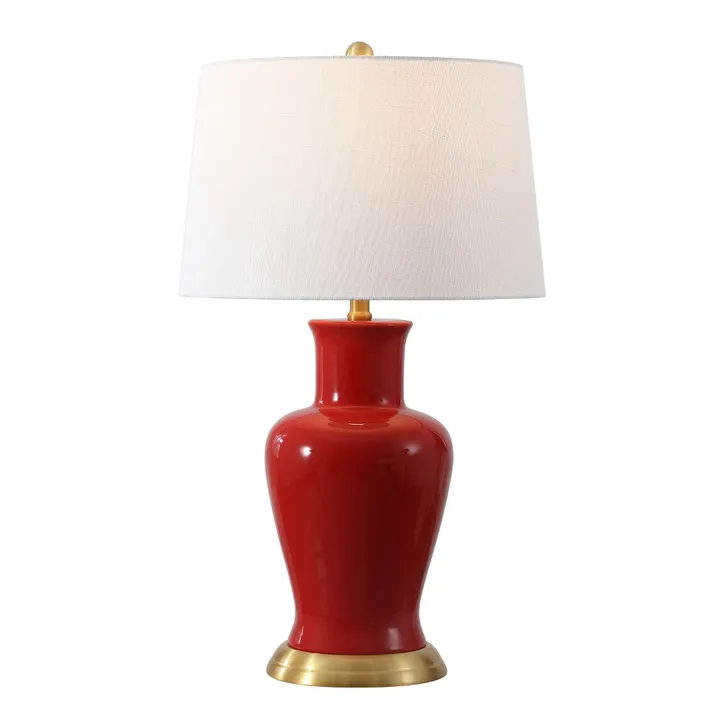 JONATHAN Y Julian Ceramic LED Table Lamp