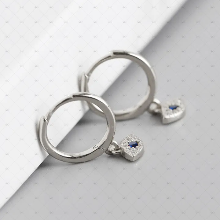 Gioiellin Vintage Devil's Eye Round Earrings