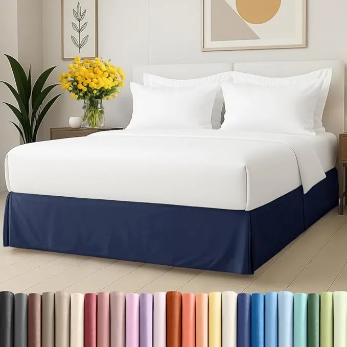 CGK Linens Pleated Bed Skirt 15