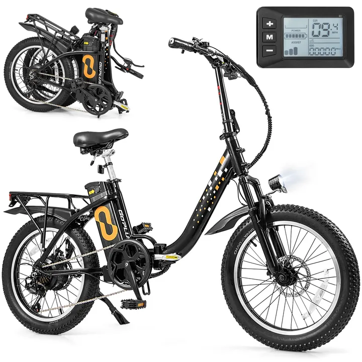 RS Sports & Fitness Folding Electric Bicycle for Adults