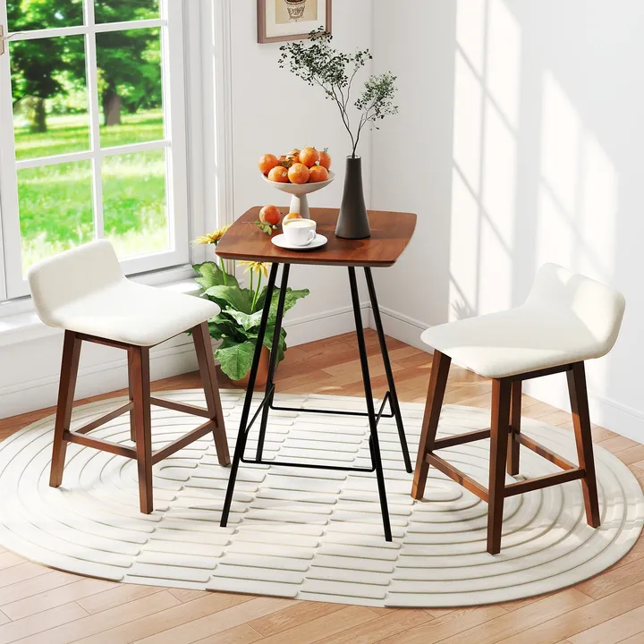Directdeals 24 Inch Counter Height Bar Stools With Low Back