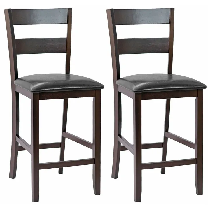 Directdeals Upholstered Bar Stools Counter Height Chairs