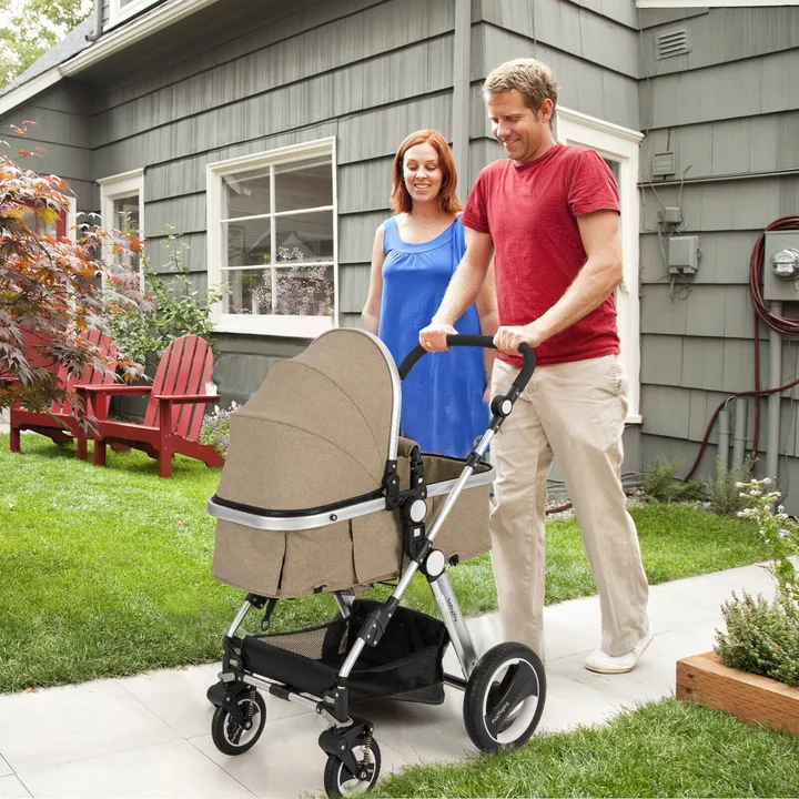 Gbruno Store Folding Aluminum Baby Stroller Baby Jogger With Diaper Bag