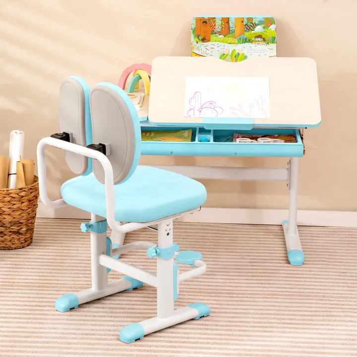 Gbruno Store Kids Study Desk With Tilt Desktop